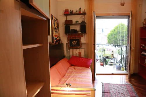 Double ensuite bedroom with private bathroom, Bande Nere metro station - Gallery - 1