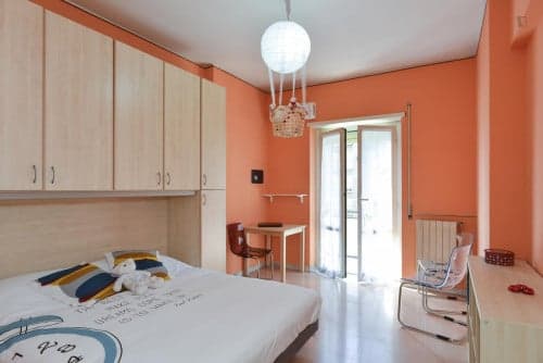 Welcoming double bedroom near Prenestina train station - Gallery - 1
