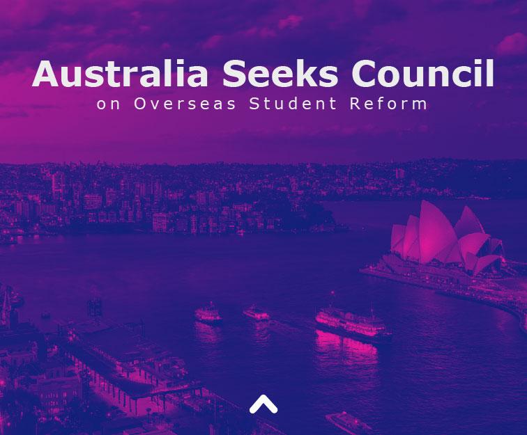 Australia Seeks Council on Overseas Student Reform