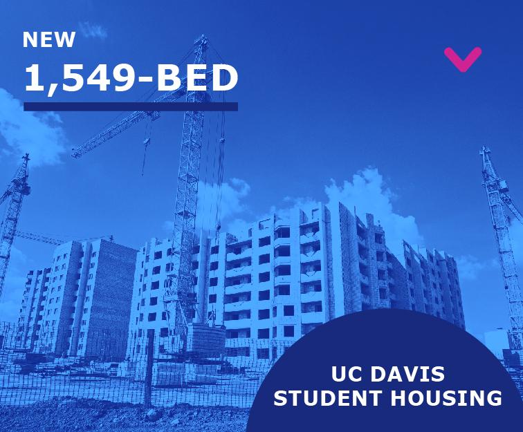 New 1,549-Bed UC Davis Student Housing Established