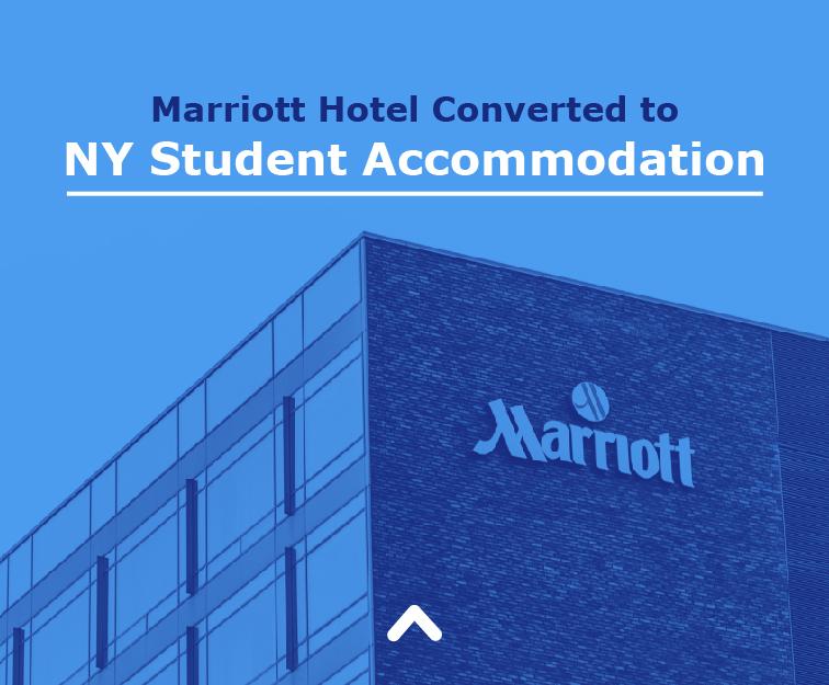 Marriott Hotel Converted to NY Student Accommodation