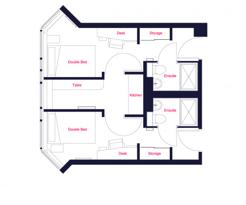 Gold En-Suite  -  Aparto Queens Court  - Gallery -  2