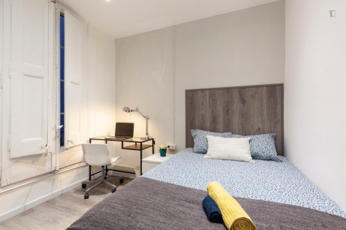  Lovely Double Bedroom Close To Facultat De Filosofia - Universitat De Barcelona  -  Lovely double bedroom close to Facultat de Filosofia - Universitat de Barcelona  - Gallery -  1