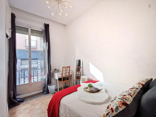 Double Bedroom In A 3-Bedroom Apartment, In La Latina - 1