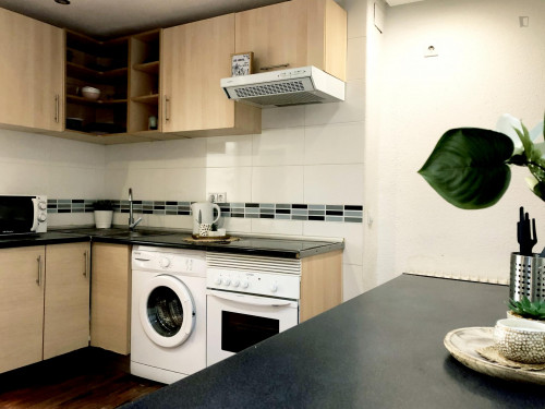 Very nice double bedroom in an 8-bedroom flat, in the Cortes neighbourhood - Gallery - 11