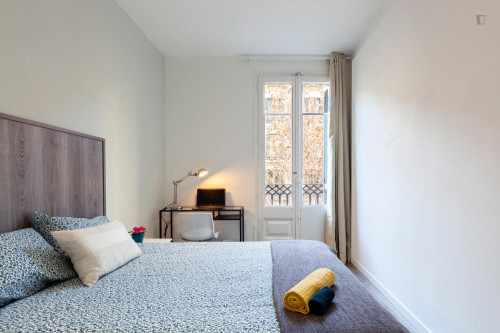 Nice Double Bedroom Close To Facultat De Filosofia - Universitat De Barcelona - 1