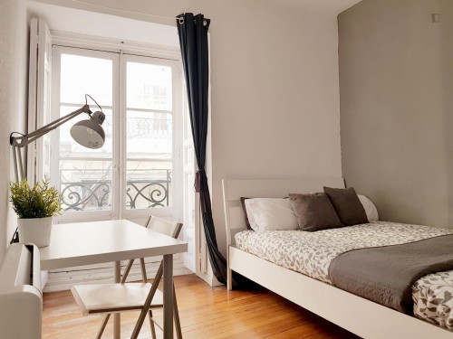  Nicely Furnished Double Bedroom Near Atocha Train Station  -  Nicely furnished double bedroom near Atocha train station  - Gallery -  1