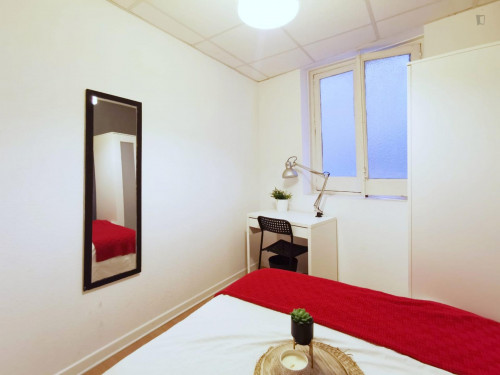 Comfortable double bedroom near Antón Martin metro station - Gallery - 10