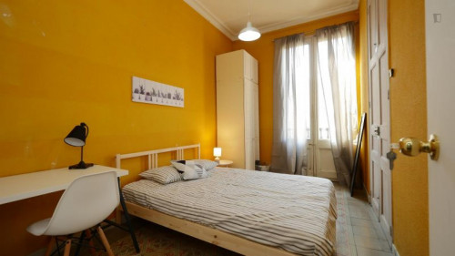  Double Bedroom, With Balcony, In 5-Bedroom Apartment  -  Double bedroom, with balcony, in 5-bedroom apartment  - Gallery -  2