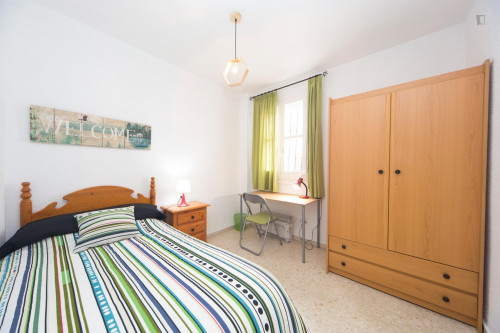  Bright Single Bedroom In A 4-Bedroom Apartment Near Parroquia San Francisco Javier  -  Bright single bedroom in a 4-bedroom apartment near Parroquia San Francisco Javier  - Gallery -  1