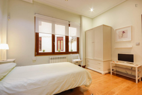  Lovely Double Bedroom In A 4-Bedroom Apartment Near Abando Metro  -  Lovely double bedroom in a 4-bedroom apartment near Abando Metro  - Gallery -  2