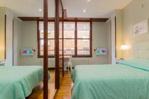  Nice Single Bedroom In A 5-Bedroom Apartment Near Euskadi Plaza  -  Nice single bedroom in a 5-bedroom apartment near Euskadi Plaza  - Gallery -  2
