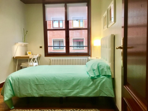  Charming Single Bedroom In A 5-Bedroom Apartment Near Euskadi Plaza  -  Charming single bedroom in a 5-bedroom apartment near Euskadi Plaza  - Gallery -  1
