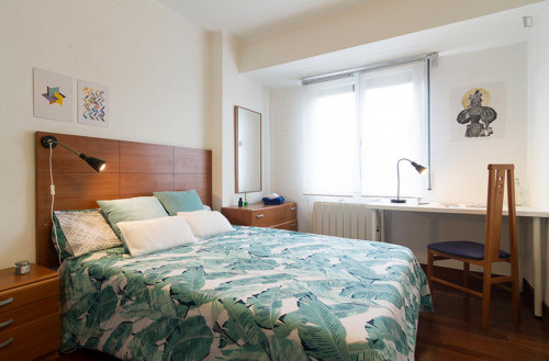 Super Cool Single Bedroom In Santutxu - 1