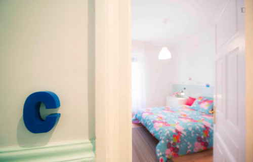  Colourful Double Bedroom In A 5 Bedroom Apartment Close To Indautxu  -  Colourful Double bedroom in a 5 bedroom apartment close to Indautxu  - Gallery -  1