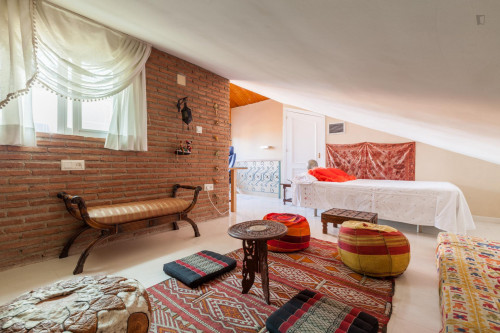 Room In An Impressive House, Near The University Campus, Albaicín In The Center Of Granada. - 2