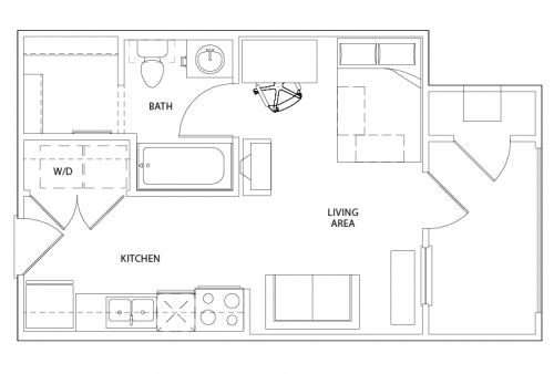 Sanctuary Lofts - Rooms