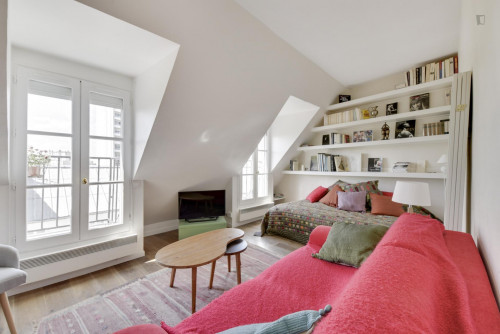 Wonderful Studio With Balcony, République - 2