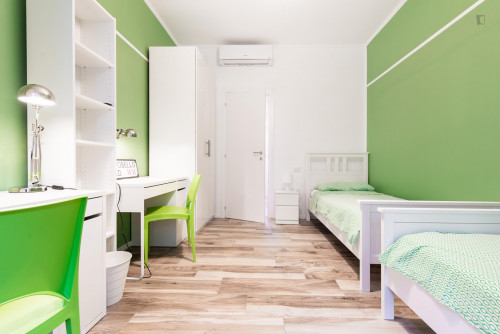  Cosy Bed In A Twin Bedroom Close To Bicocca University  -  Cosy bed in a twin bedroom close to Bicocca University  - Gallery -  2