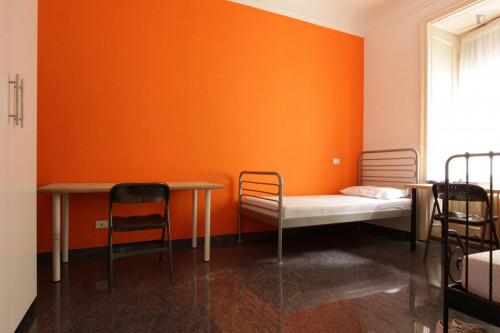 Bed In A Twin Bedroom, Close To IED - 1