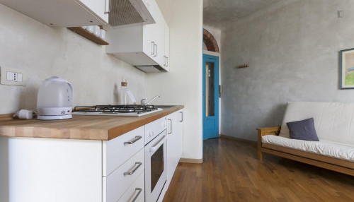 Modern 1-bedroom flat in Isola - Gallery - 9
