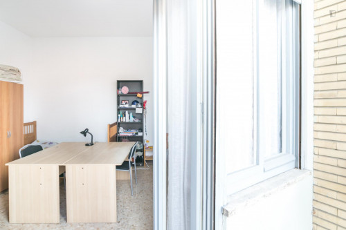 Comfy single bed in a 3-bedroom apartment near Parco Alessandrina Ravizza - Gallery - 14