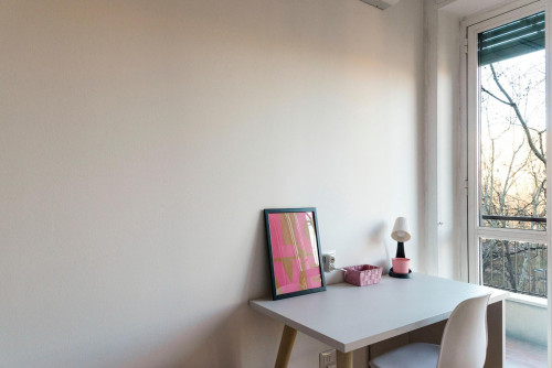 Cozy Single Bedroom in a four-bedroom flat in Tortona Fashion District - Gallery - 4