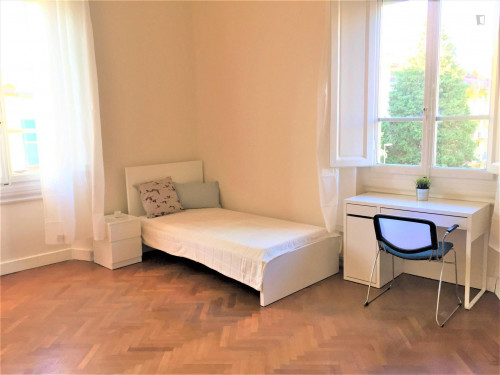 Pleasant single bedroom near Firenze Campo di Marte transport station