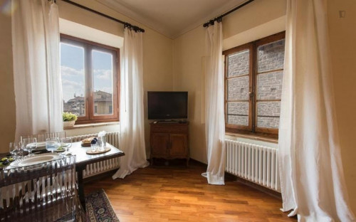 Admirable 1-bedroom apartment in Piazza della Signoria