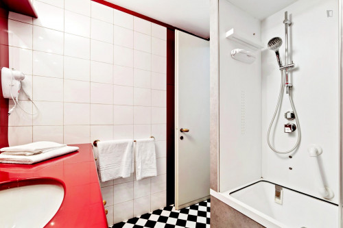 Comfy bright 1-bedroom apartment close to Lanza metro station - Gallery - 9