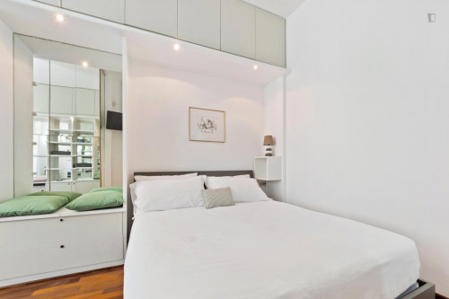 Comfy bright 1-bedroom apartment close to Lanza metro station - Gallery - 29