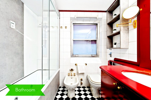 Comfy bright 1-bedroom apartment close to Lanza metro station - Gallery - 18