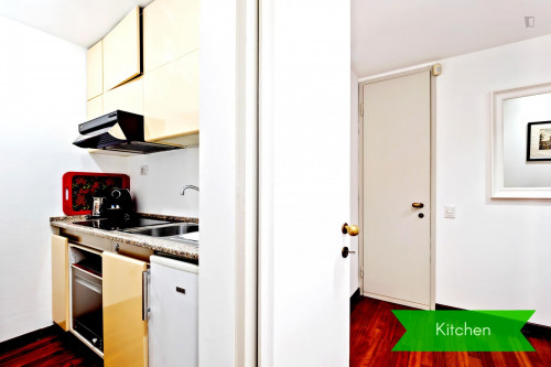 Comfy bright 1-bedroom apartment close to Lanza metro station