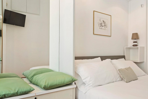 Comfy bright 1-bedroom apartment close to Lanza metro station - Gallery - 31
