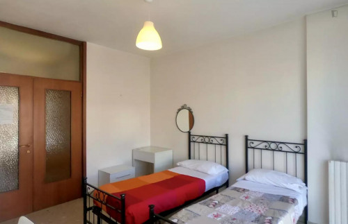 Nice Twin Bedroom Located In Viale Monza - 1