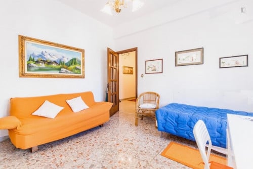 Lovely single bedroom near Parco di Centocelle