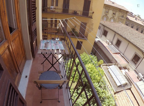 Beautiful double bedroom in Florence city centre