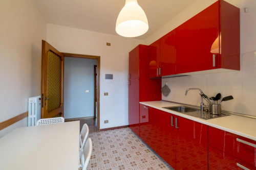 Bright double bedroom with balcony close to Giardino Della Gherardesca - Gallery - 14