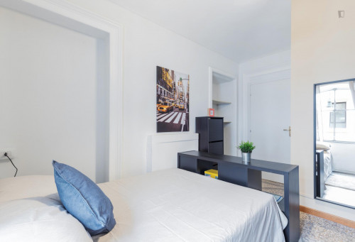 Stunning double bedroom in Turin