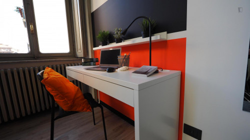 Bright single bedroom in Centro