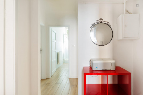 Bed in a twin bedroom, close to the Rimesse train station - Gallery - 16