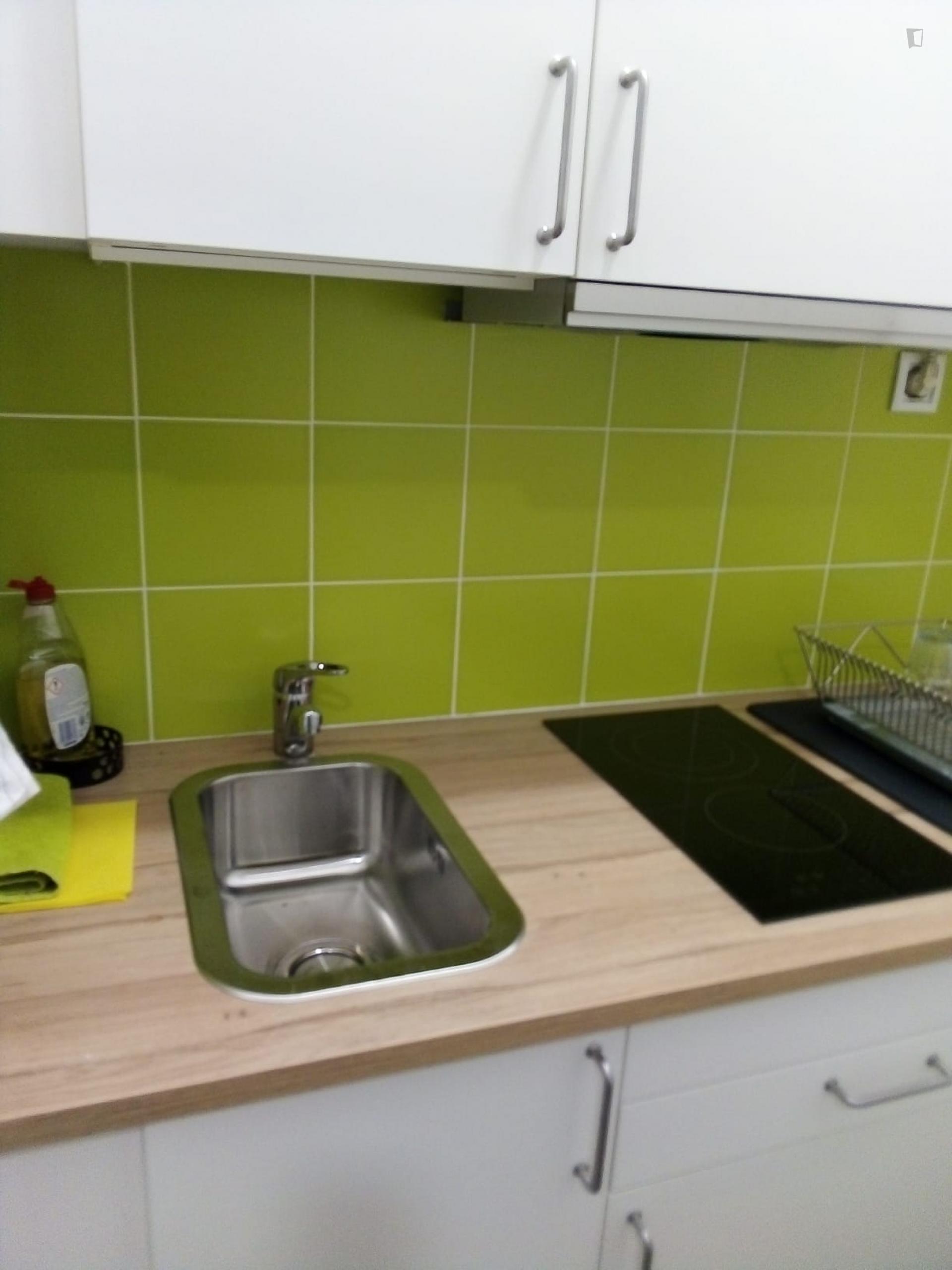 Ensuite bedroom in renovated apartment in central Coimbra_ 2º - Room C