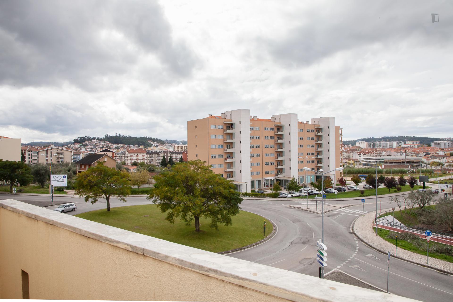 Single bedroom with balcony in a 4 bedroom apartment