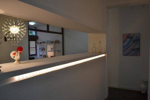 First-class double bedroom with ensuite shower and a balcony, in Lapa - Gallery - 3