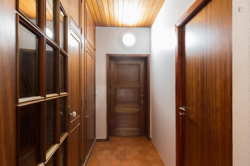 Pleasant double bedroom close to Universidade Engenharia Porto