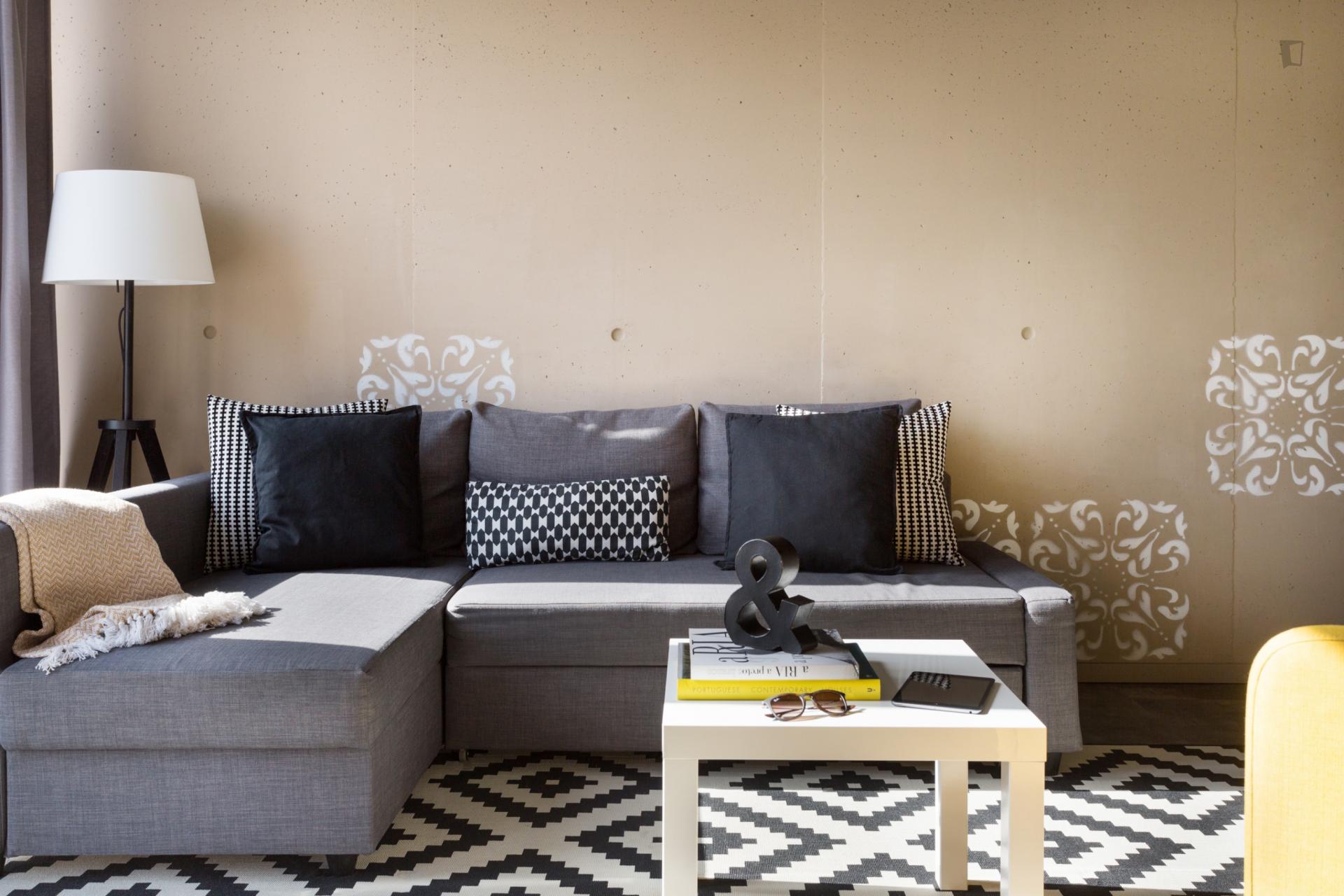 Nice apartment with 1 bedroom and outside area