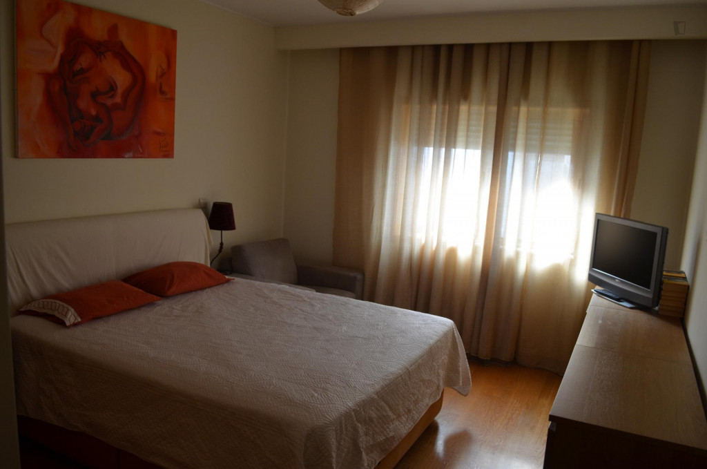 Very comfortable bedroom in Canidelo