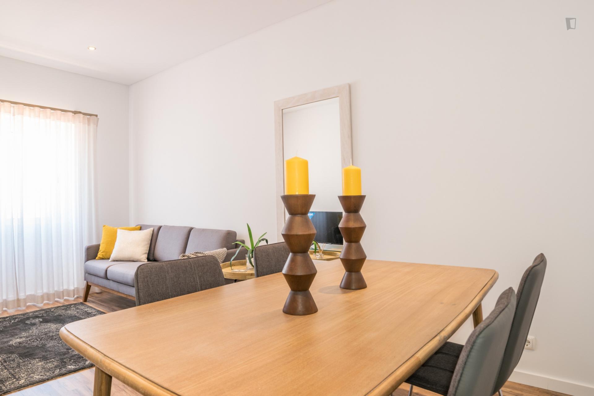 Classy 2-bedroom flat in the Sé area