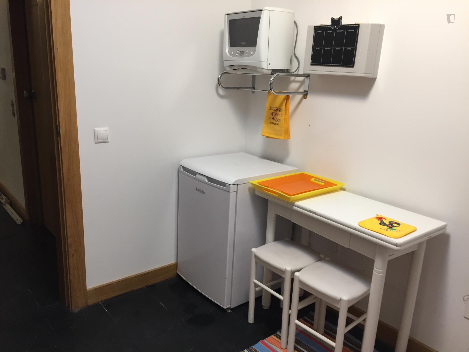 Studio, with outdoor area