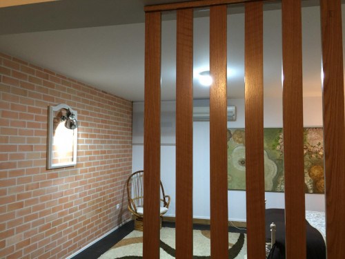 Studio, with outdoor area